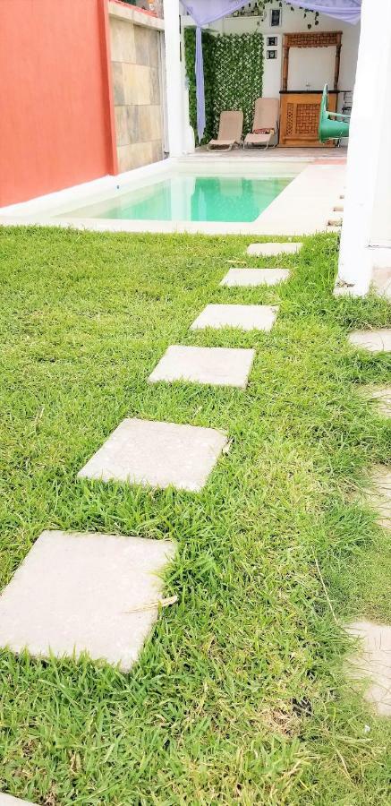 Casa con alberca climatizada privada para 8 personas Emiliano Zapata  Exterior foto