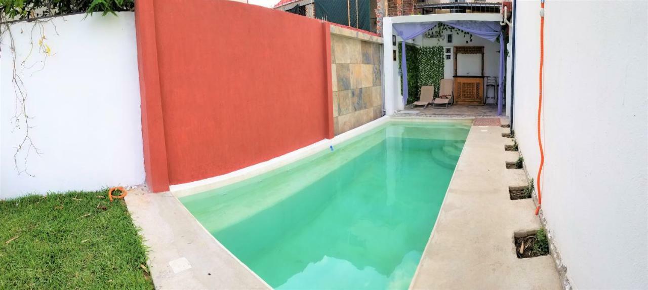 Casa con alberca climatizada privada para 8 personas Emiliano Zapata  Exterior foto