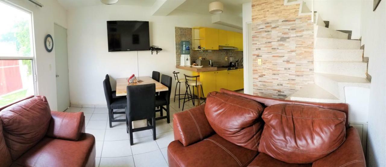 Casa con alberca climatizada privada para 8 personas Emiliano Zapata  Exterior foto